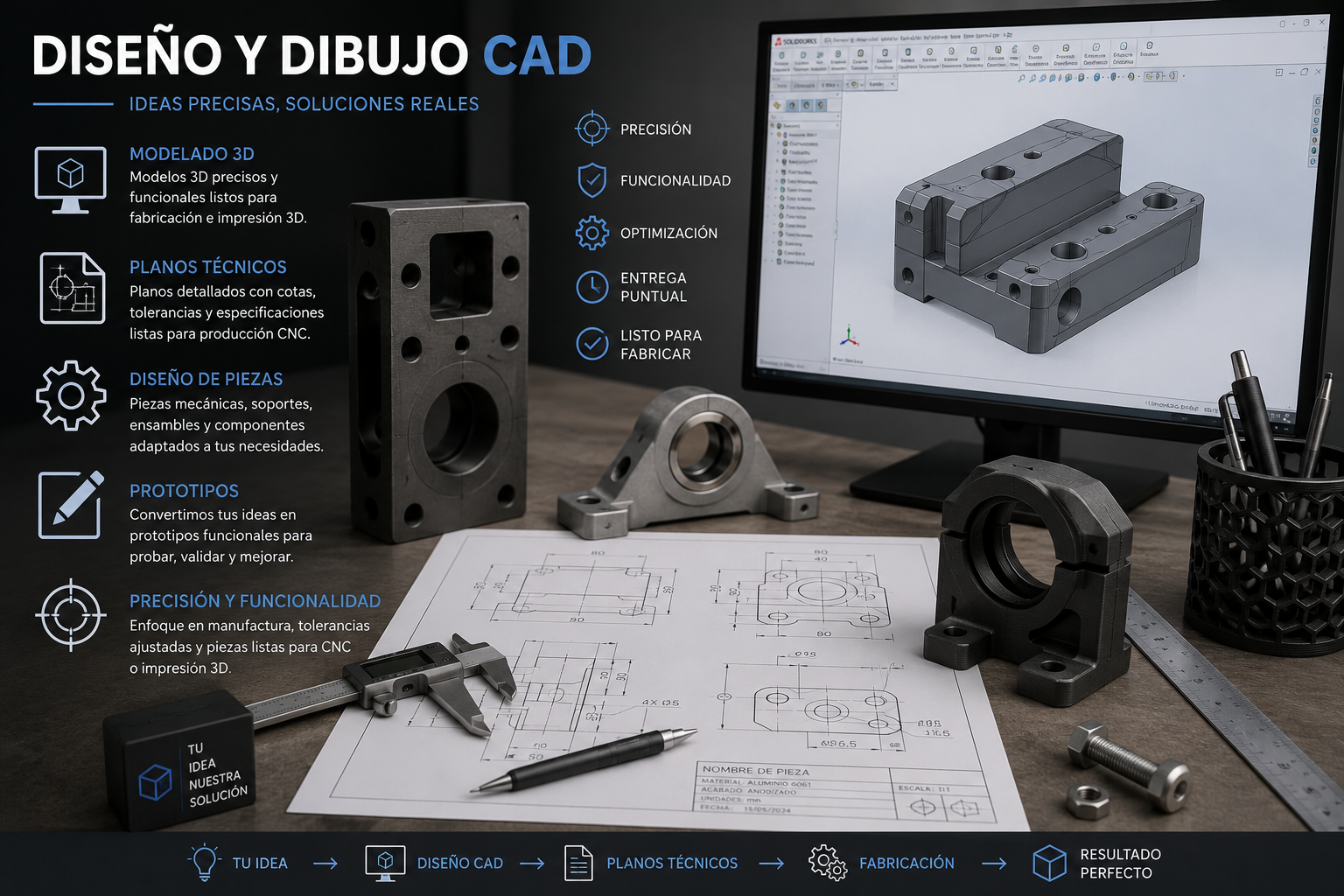 Diseño y Dibujo CAD 3D 506